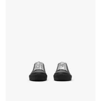 Adidași din amestec de nailon cu model în carouri