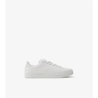 Adidași din piele cu model în carouri în relief în formă de Sneakersi 