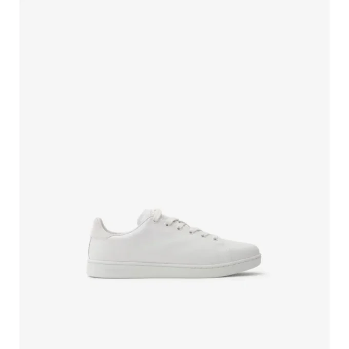 Adidași din piele cu model în carouri în relief în formă de Sneakersi 