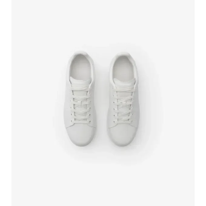 Adidași din piele cu model în carouri în relief în formă de Sneakersi 