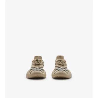 Adidași Neptune Sneakersi din tricot cu model în carouri