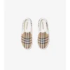 Adidași slip-on din bumbac cu imprimeu în carouri