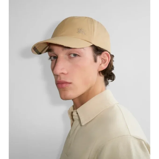 Șapcă de baseball din Gabardine Șapcă de baseball din Gabardine