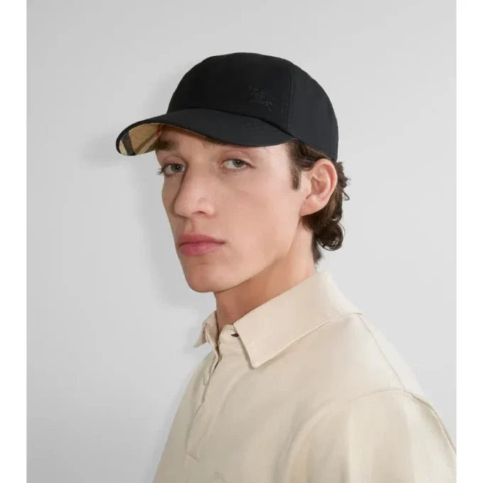 Șapcă de baseball din Gabardine Șapcă de baseball din Gabardine