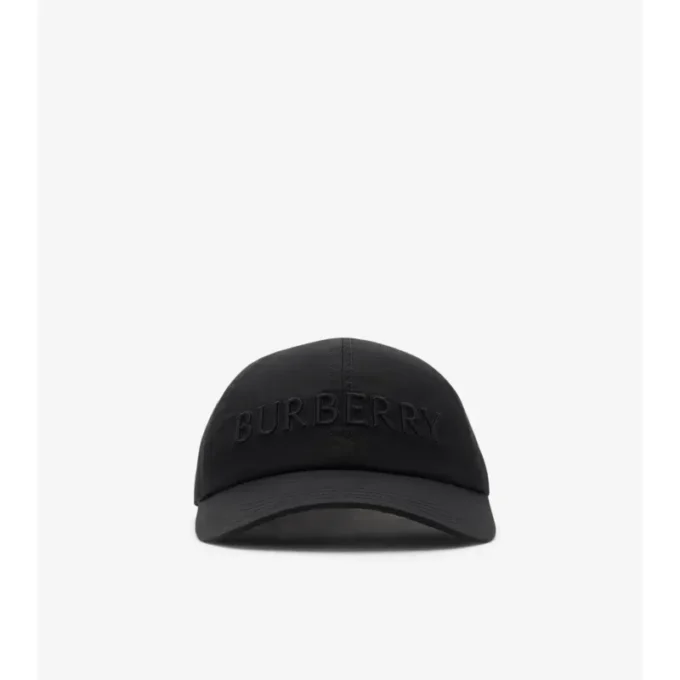 Șapcă de baseball din Gabardine cu logo Șapcă de baseball din Gabardine cu logo