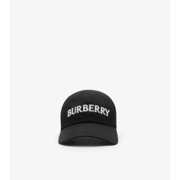 Șapcă de baseball din Gabardine cu logo Șapcă de baseball din Gabardine cu logo