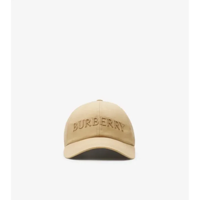 Șapcă de baseball din Gabardine cu logo Șapcă de baseball din Gabardine cu logo