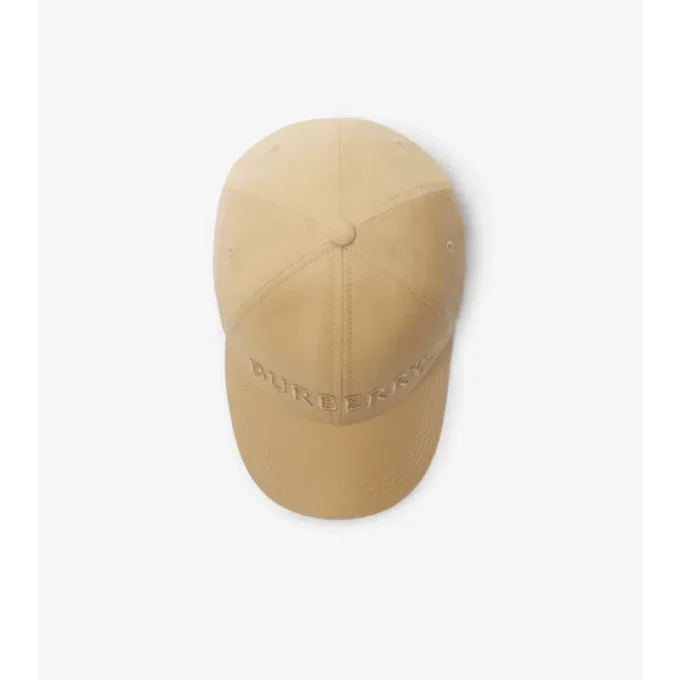 Șapcă de baseball din Gabardine cu logo Șapcă de baseball din Gabardine cu logo