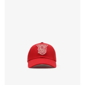 Șapcă de baseball din Gabardine cu scutul cu ciulini