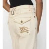 Blugi bootcut cu talie înaltă