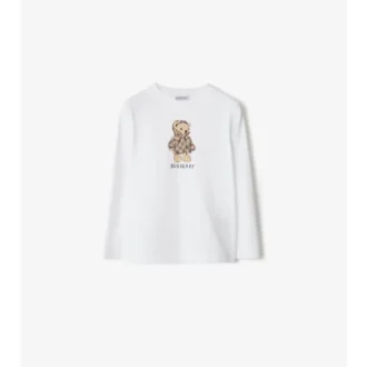 Bluză din bumbac cu imprimeu Puffer Bear
