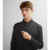Brățară din piele cu model în carouri Brățară din piele cu model în carouri