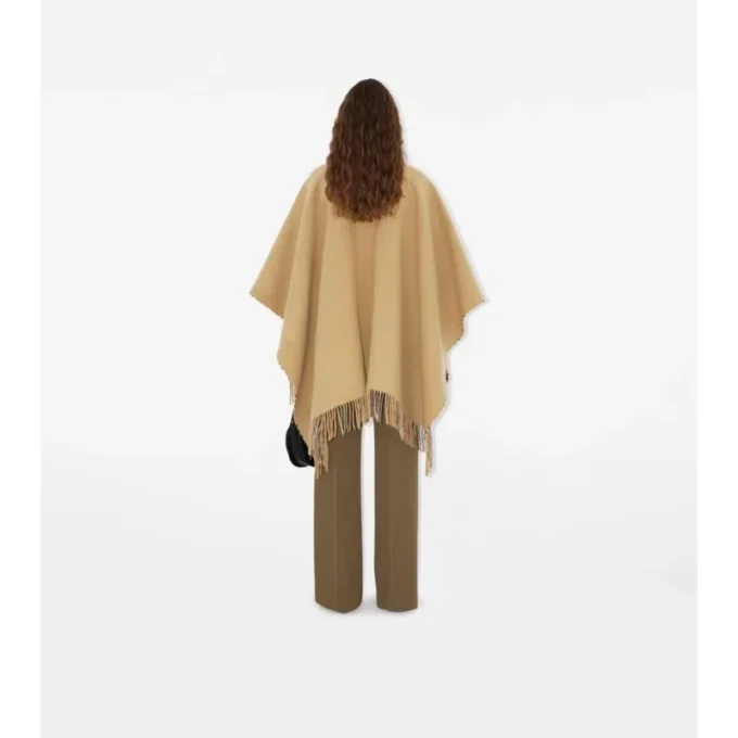 Cape din lână cu model în carouri Cape din lână cu model în carouri