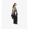 Cape reversibilă din lână cu model EKD Check