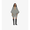 Cape reversibilă din lână cu model în carouri Cape reversibilă din lână cu model în carouri