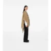 Cape reversibilă din lână cu model în carouri Cape reversibilă din lână cu model în carouri