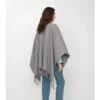 Cape reversibilă din lână cu model în carouri Cape reversibilă din lână cu model în carouri