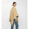 Cape reversibilă din lână cu model în carouri Cape reversibilă din lână cu model în carouri