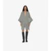 Cape reversibilă din lână cu model în carouri Cape reversibilă din lână cu model în carouri