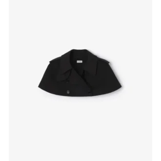 Capelet trench din gabardină