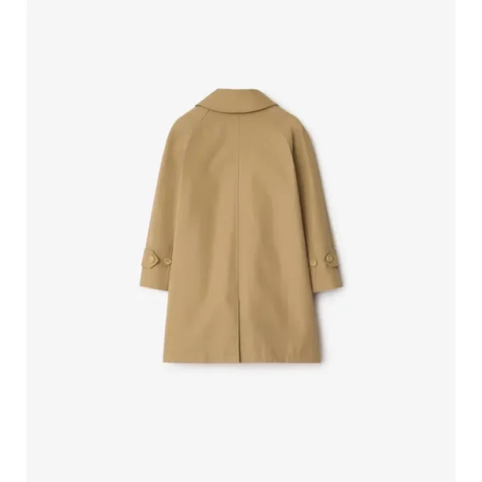 Car Coat cu glugă din bumbac Car Coat cu glugă din bumbac