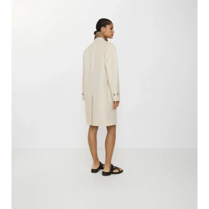 Car Coat din Tropical Gabardine, de lungime medie Car Coat din Tropical Gabardine, de lungime medie