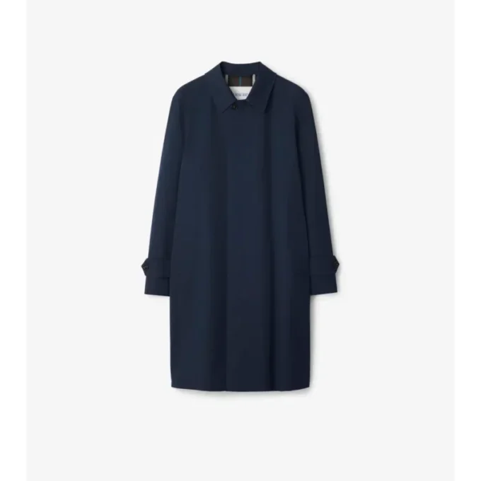 Car Coat lung din gabardină Car Coat lung din gabardină