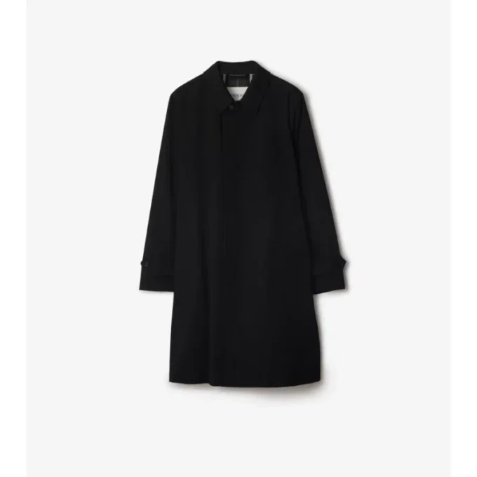 Car Coat lung din gabardină Car Coat lung din gabardină