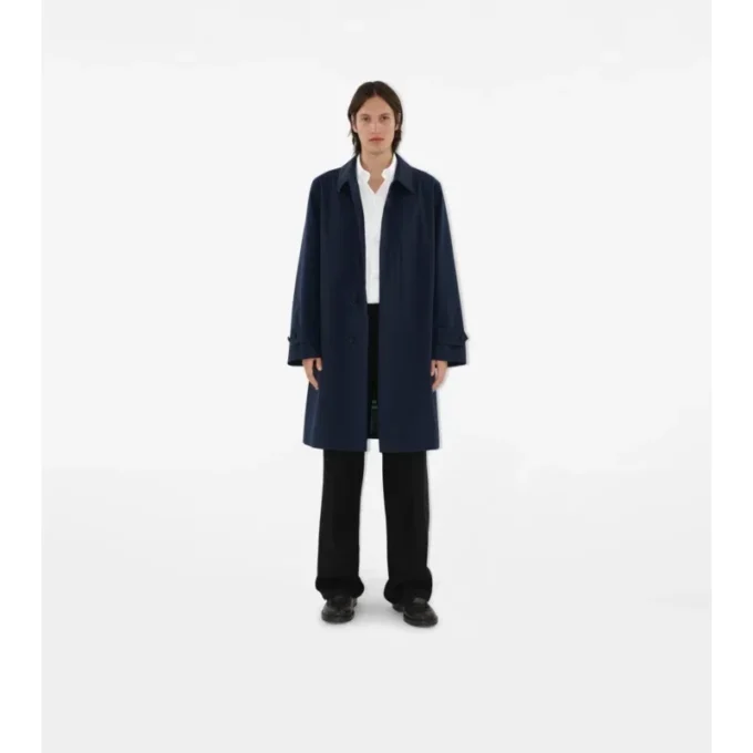 Car Coat lung din gabardină Car Coat lung din gabardină