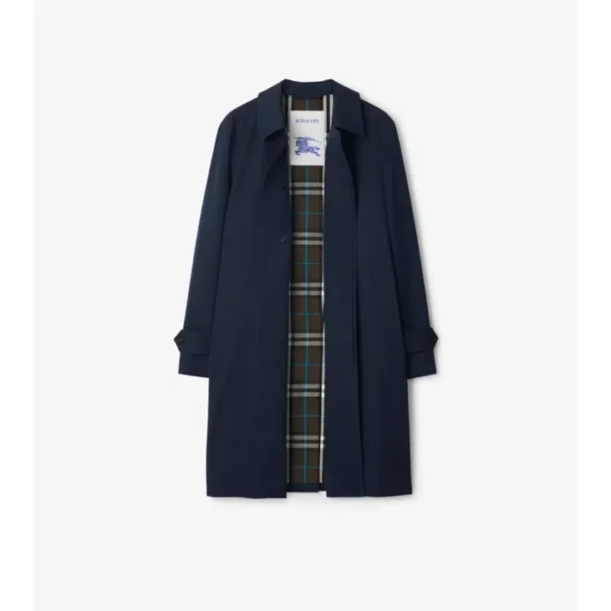 Car Coat lung din gabardină Car Coat lung din gabardină