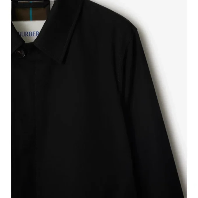 Car Coat lung din gabardină Car Coat lung din gabardină