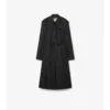 Car Coat lung din nailon cu glugă