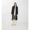 Car Coat lung din nailon cu glugă