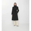 Car Coat lung din nailon cu glugă
