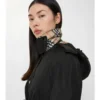 Car Coat lung din nailon cu glugă