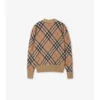 Cardigan din amestec de lână și mohair cu model în carouri
