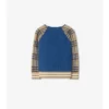 Cardigan din lână cu fermoar și model în carouri Cardigan din lână cu fermoar și model în carouri