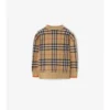 Cardigan din lână cu model în carouri Cardigan din lână cu model în carouri