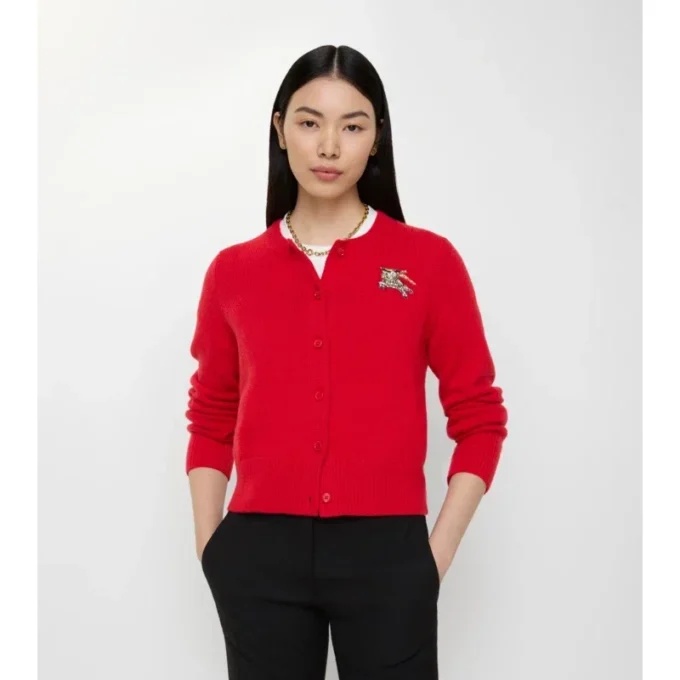 Cardigan din lână și cașmir Cardigan din lână și cașmir