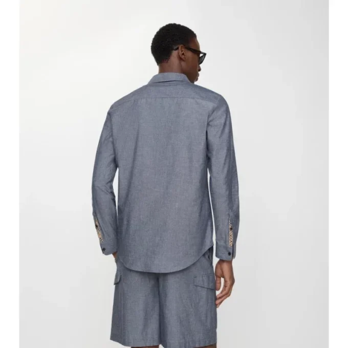 Cămășă din amestec de bumbac, croială regular Cămășă din amestec de bumbac, croială regular