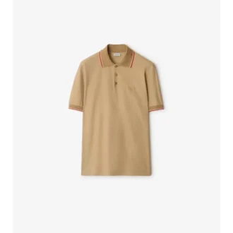 cm polo din bumbac cu logo pe guler 1 2 330x330 - Cămășă polo din bumbac cu logo pe guler