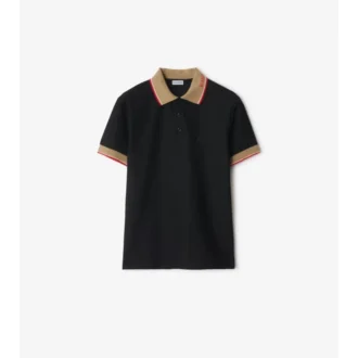 cm polo din bumbac cu logo pe guler 1 5 330x330 - Cămășă polo din bumbac cu logo pe guler
