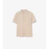Cămășă polo din bumbac cu logo pe guler Cămășă polo din bumbac cu logo pe guler