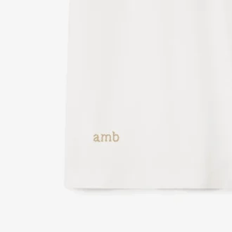 Cămășă polo din bumbac cu logo pe guler
