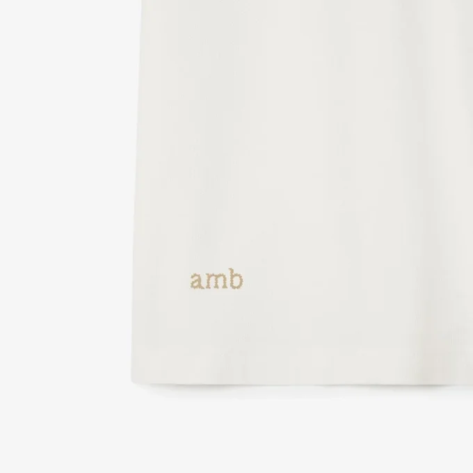 Cămășă polo din bumbac cu logo pe guler Cămășă polo din bumbac cu logo pe guler