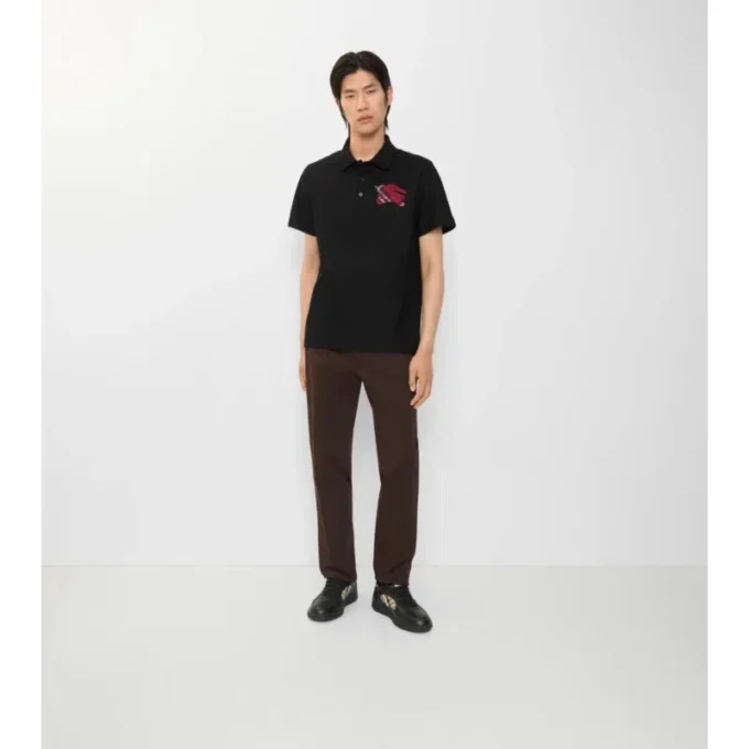 Cămășă polo din bumbac cu model Ekd Check