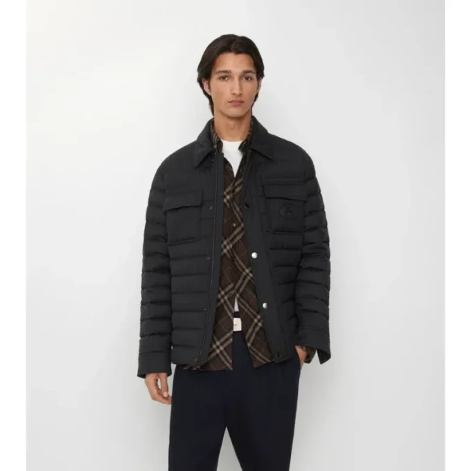 Cămașă căptușită din flanel de lână Cămașă căptușită din flanel de lână