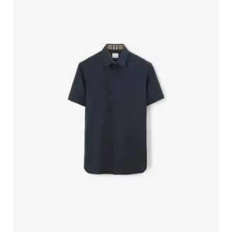 Cămașă din bumbac elastic, croială slim