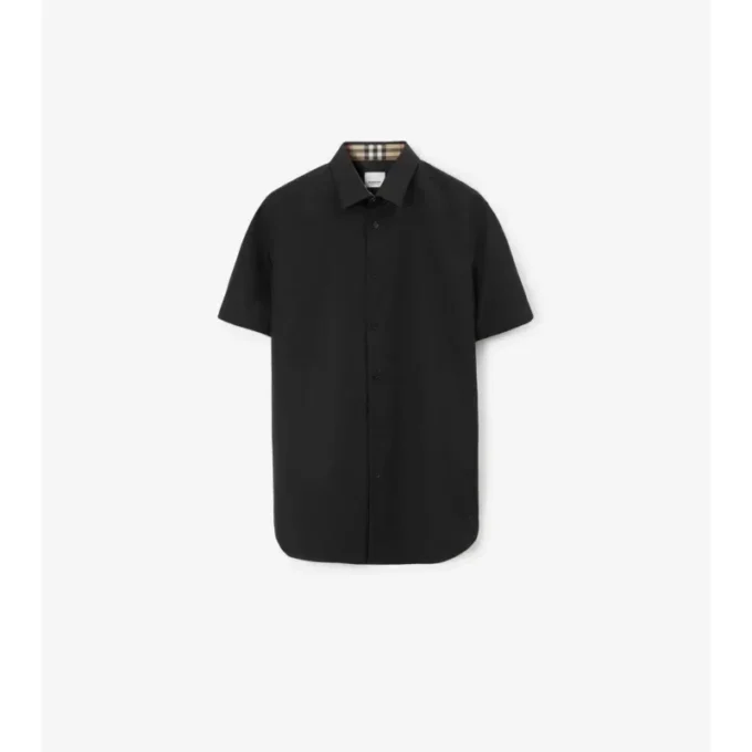 Cămașă din bumbac elastic, croială slim Cămașă din bumbac elastic, croială slim