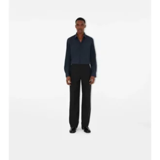 Cămașă din bumbac elastic, croială slim